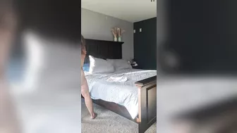 Undecided Horny Mom Masturbates While Doing Housework