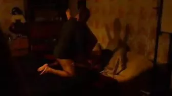 Uncle Gives Niece a Creampie While Horny Stepdad Watches and Films #Incest