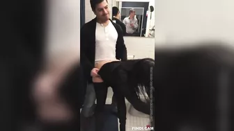 Son Fucks His New Step-Sister in the Office Toilet for the First Time #Incest