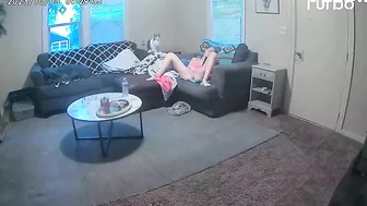 Horny Little Bookworm Busted Finger-Blasting Herself - Must-See Masturbation Madness