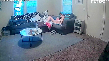 Horny Little Bookworm Busted Finger-Blasting Herself - Must-See Masturbation Madness