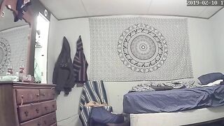 Shocked Husband Spies Cheating Wife Frantically Fingering Her Dripping Cunt to Screaming Orgasm on Secret Cam