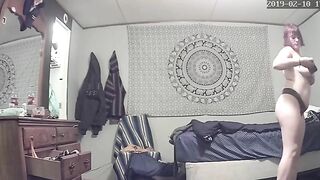 Shocked Husband Spies Cheating Wife Frantically Fingering Her Dripping Cunt to Screaming Orgasm on Secret Cam