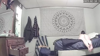 Shocked Husband Spies Cheating Wife Frantically Fingering Her Dripping Cunt to Screaming Orgasm on Secret Cam