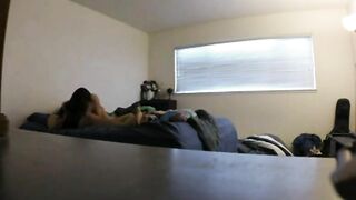 Filthy Adulterous Wife Ravaged by Massive Cock, Cuck Husband's Hidden Camera Captures Betrayal