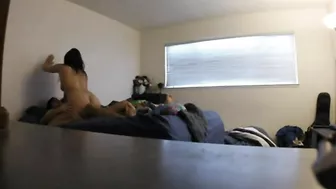 Filthy Adulterous Wife Ravaged by Massive Cock, Cuck Husband's Hidden Camera Captures Betrayal