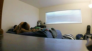 Filthy Adulterous Wife Ravaged by Massive Cock, Cuck Husband's Hidden Camera Captures Betrayal