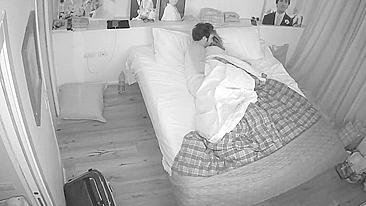 Twisted Son's Spy Cam Reveals Dad Savagely Drilling Mom's Eager Beaver with His Pulsing Monster Cock