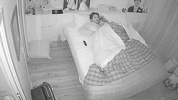 Twisted Son's Spy Cam Reveals Dad Savagely Drilling Mom's Eager Beaver with His Pulsing Monster Cock