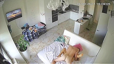 Horny Son's Secret Cam Captures Dad's Throbbing Cock Pounding Mom's Dripping Pussy in Taboo Sex