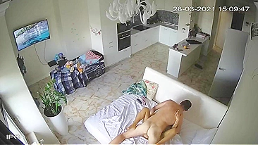 Horny Son's Secret Cam Captures Dad's Throbbing Cock Pounding Mom's Dripping Pussy in Taboo Sex