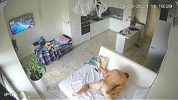 Horny Son's Secret Cam Captures Dad's Throbbing Cock Pounding Mom's Dripping Pussy in Taboo Sex