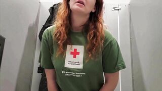 Сheating White Wife Gets Naked and Masturbates Hard.
