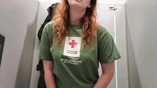 Сheating White Wife Gets Naked and Masturbates Hard.