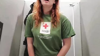 Сheating White Wife Gets Naked and Masturbates Hard.