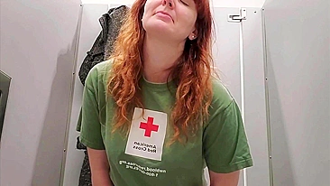 Сheating White Wife Gets Naked and Masturbates Hard.