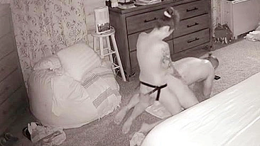 Filthy Femdom Bitch Strapon Fucks Daddy's Ass Rough and Deep