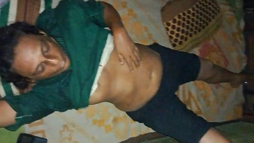 Curious Wanker Son Secretly Films His Drunk Mom's Naked Tits While She Passed Out Sleeps