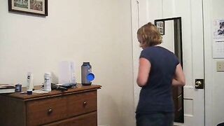 Shy College Girl Reluctantly Strips for Daddy on Cam for the First Time!