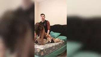 Obedient Sister Calls Brother 'Daddy' While He Fucks Her Tight Ass!