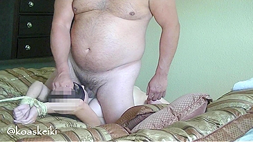 Skinny Bitch Daughter Obeys Daddy's Every Command and Gets Fucked Rough