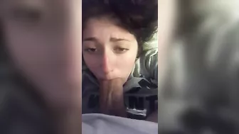 Daddy Facefucks His Teen Daughter, Making Her Gag on His Big Cock
