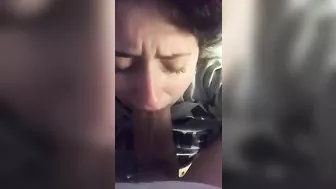 Daddy Facefucks His Teen Daughter, Making Her Gag on His Big Cock