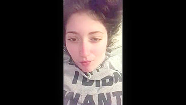 Daddy Facefucks His Teen Daughter, Making Her Gag on His Big Cock