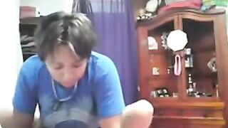 Dominant Lesbian Mom Strapon Fucks Her Submissive Daughter on Hidden Camera