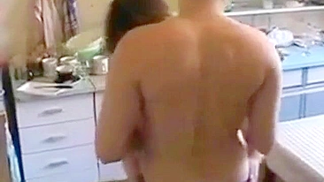 My son doesn't give me a moment's peace; every time dad leaves, he puts his dick in my mouth