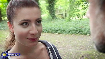 Flasher Targets Young Jogger During Morning Run And Hard Fuck Her