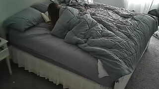 Wife Swore No Masturbation, But Secret Footage Shows Her Ravaging Her Throbbing Cunt Every Day