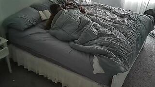 Wife Swore No Masturbation, But Secret Footage Shows Her Ravaging Her Throbbing Cunt Every Day