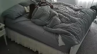 Wife Swore No Masturbation, But Secret Footage Shows Her Ravaging Her Throbbing Cunt Every Day