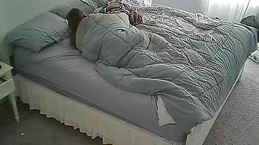 Wife Swore No Masturbation, But Secret Footage Shows Her Ravaging Her Throbbing Cunt Every Day