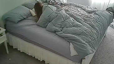 Wife Swore No Masturbation, But Secret Footage Shows Her Ravaging Her Throbbing Cunt Every Day