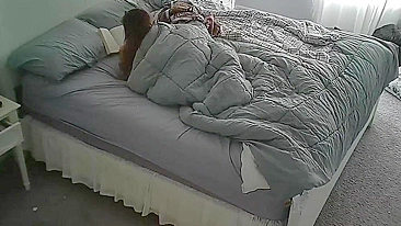 Wife Swore No Masturbation, But Secret Footage Shows Her Ravaging Her Throbbing Cunt Every Day