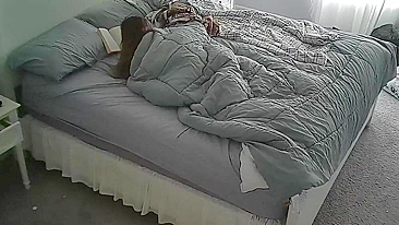 Wife Swore No Masturbation, But Secret Footage Shows Her Ravaging Her Throbbing Cunt Every Day