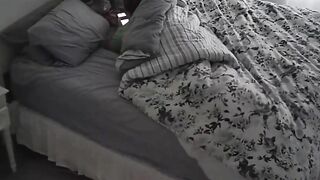 Cheat Wife Lies About Not Touching Herself, Hidden Video Captures Her Pounding Her Juicy Slit Like Mad Daily