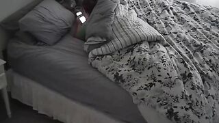 Cheat Wife Lies About Not Touching Herself, Hidden Video Captures Her Pounding Her Juicy Slit Like Mad Daily