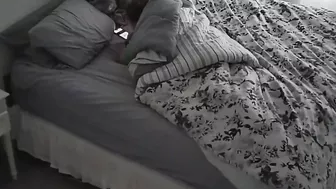 Cheat Wife Lies About Not Touching Herself, Hidden Video Captures Her Pounding Her Juicy Slit Like Mad Daily