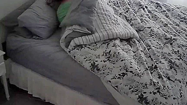 Cheat Wife Lies About Not Touching Herself, Hidden Video Captures Her Pounding Her Juicy Slit Like Mad Daily