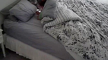 Cheat Wife Lies About Not Touching Herself, Hidden Video Captures Her Pounding Her Juicy Slit Like Mad Daily