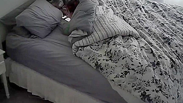 Cheat Wife Lies About Not Touching Herself, Hidden Video Captures Her Pounding Her Juicy Slit Like Mad Daily