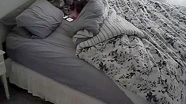 Cheat Wife Lies About Not Touching Herself, Hidden Video Captures Her Pounding Her Juicy Slit Like Mad Daily