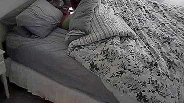 Cheat Wife Lies About Not Touching Herself, Hidden Video Captures Her Pounding Her Juicy Slit Like Mad Daily