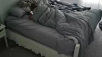 Sneaky Wife Claims No Jilling Off, But Spy Cam Reveals Her Desperately Toying Her Diddling Wet Fuckhole Each Day