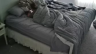 Sneaky Wife Claims No Jilling Off, But Spy Cam Reveals Her Desperately Toying Her Diddling Wet Fuckhole Each Day