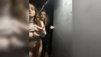 Obscene Lesbian Action - Wet Licking Builds to Powerful Squirt Filling Her Bestie's Mouth