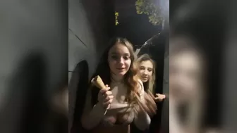 Obscene Lesbian Action - Wet Licking Builds to Powerful Squirt Filling Her Bestie's Mouth